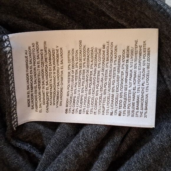 The North Face Men's SS Half Dome Tri-Blend Tee- TNF Dark Grey Heather - Size: M - Picture 8 of 8